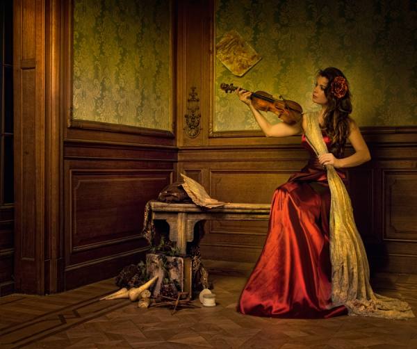 Photograph Peter Kemp Violin on One Eyeland